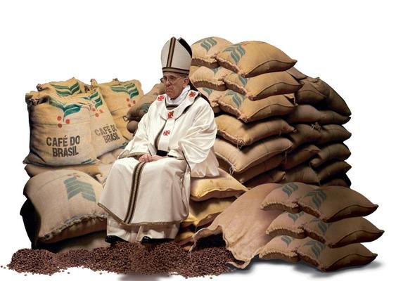 PAPA FRANCISCO BEBE CAFÉ ORGÂNICO DA BAHIA, FORNECIDO AO VATICANO DESDE 2011 PAPA FRANCISCO BEBE CAFÉ ORGÂNICO DA BAHIA, FORNECIDO AO VATICANO DESDE 2011