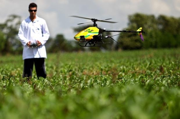 Agropecuária é um dos setores mais promissores para o mercado de drones no País Agropecuária é um dos setores mais promissores para o mercado de drones no País