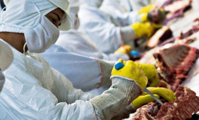Exportações de carne bovina reagem em setembro Exportações de carne bovina reagem em setembro