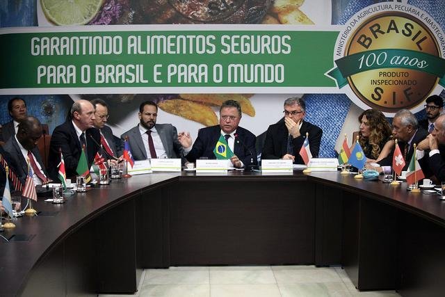 Blairo Maggi se reúne com representantes da agricultura de 40 países Blairo Maggi se reúne com representantes da agricultura de 40 países