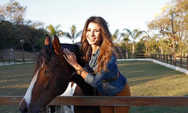 O refúgio predileto de Paula Fernandes O refúgio predileto de Paula Fernandes