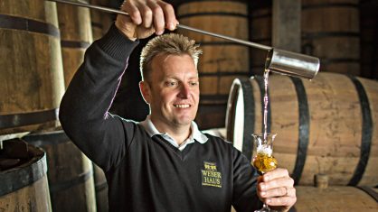 tradição familiar: Evandro Weber, o herdeiro de quase dois séculos de tradição na produção de destilados, se tornou um especialista