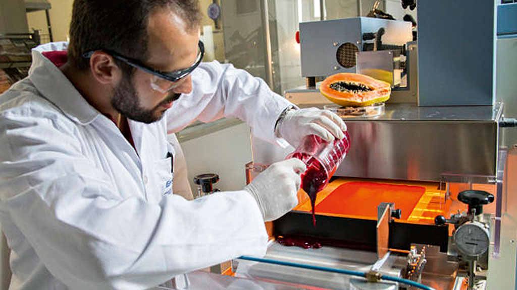 pesquisa: no Laboratório Nacional de Nanotecnologia da Embrapa, em São Carlos (SP), os cientistas trabalham em vários projetos, entre eles a produção de plástico comestível