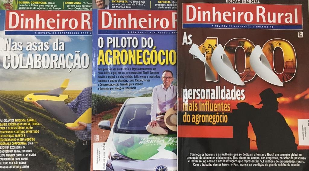 DINHEIRO RURAL vence 32º Prêmio Veículos de Comunicação DINHEIRO RURAL vence 32º Prêmio Veículos de Comunicação