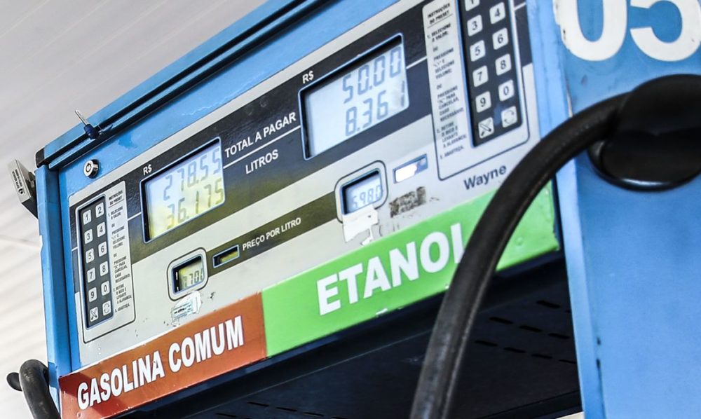 O preço mínimo registrado na semana para o etanol em um posto foi de R$ 3,45 o litro, em São Paulo
